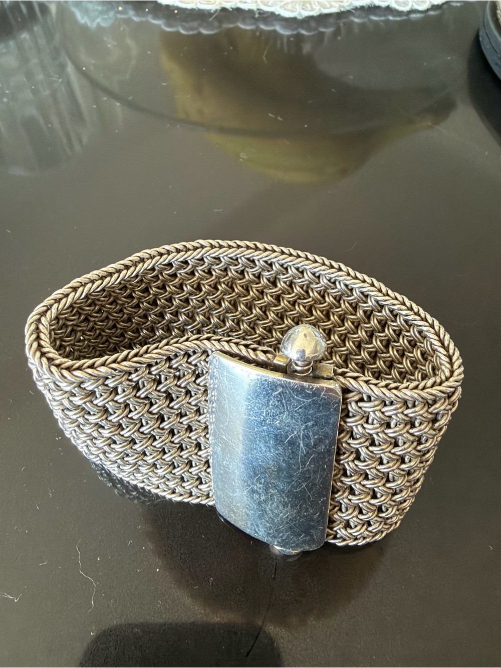 Sterling Silver 925 SURRTI Mesh bracelet